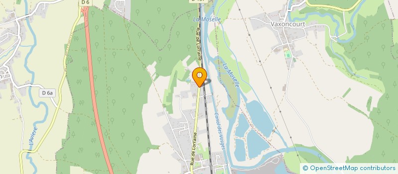 localisation de l'entreprise BLANCHISSERIE ECLAIR  THAON-LES-VOSGES