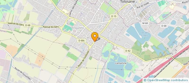 localisation de l'entreprise BLANCHISSERIE MIMI'S à FROUZINS