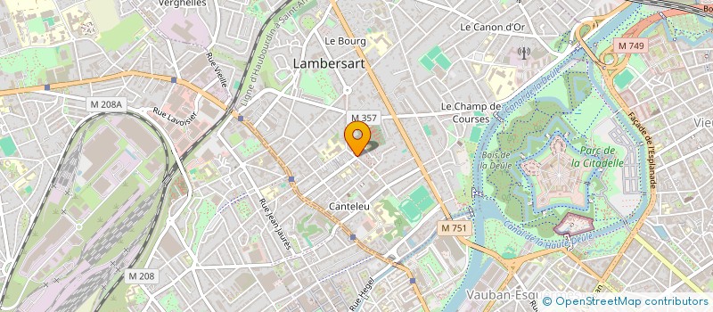 localisation de l'entreprise BLANCHISSERIE TEINTURERIE EDME à LAMBERSART