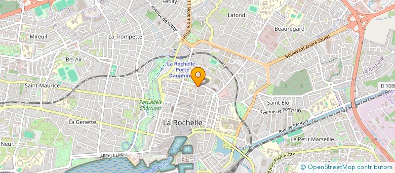 localisation de l'entreprise BLANCHO-HINOUT  LA ROCHELLE