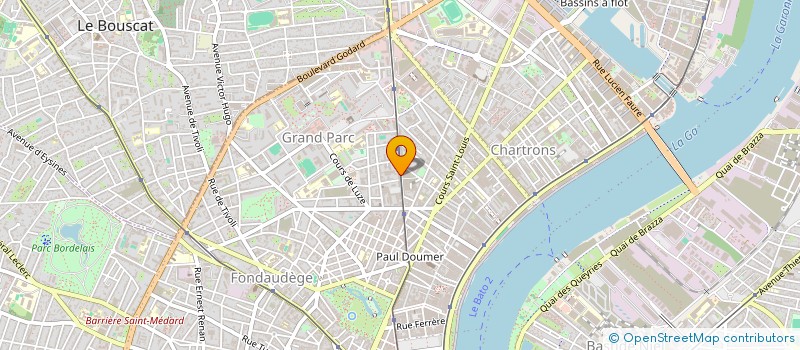 localisation de l'entreprise BLANCHOT-DUFOUR-FOURNIER  BORDEAUX