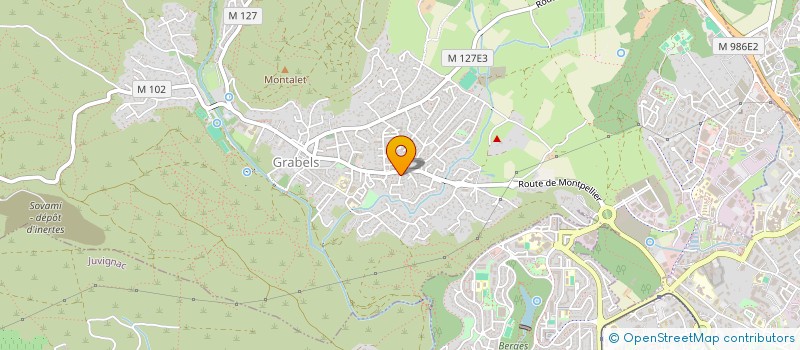 localisation de l'entreprise BLANCHOT-MARSH  GRABELS