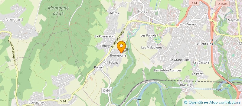 localisation de l'entreprise BLANCK PANTHER  POISY