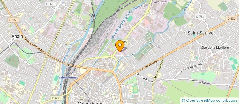localisation de l'entreprise BLANCKAERT MOTOS CYCLES à VALENCIENNES