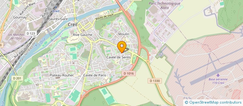 localisation de l'entreprise BLANCO  CREIL