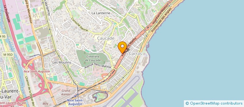 localisation de l'entreprise BLANCO à NICE