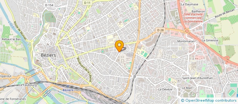 localisation de l'entreprise BLANCO à BEZIERS