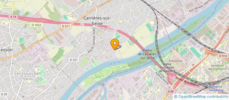 localisation de l'entreprise BLANCO EVENTS  CARRIERES-SUR-SEINE