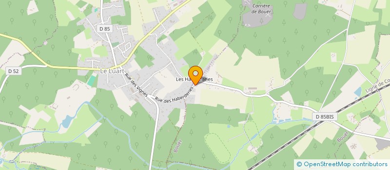 localisation de l'entreprise BLANCORE  BOUER