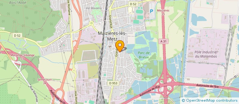 localisation de l'entreprise BLANCORP  MAIZIERES-LES-METZ