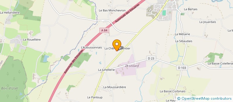 localisation de l'entreprise BLANCYRIL  RIVES-DU-COUESNON