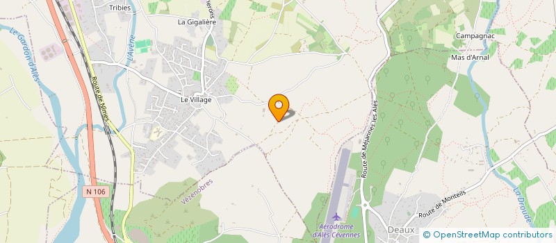 localisation de l'entreprise BLAND BAGNOLS à SAINT-HILAIRE-DE-BRETHMAS