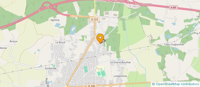 localisation de l'entreprise BLAND TERRASSEMENT  LEZOUX