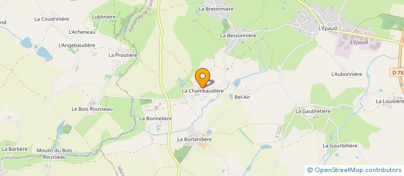 localisation de l'entreprise BLANDAXE à SEVREMONT