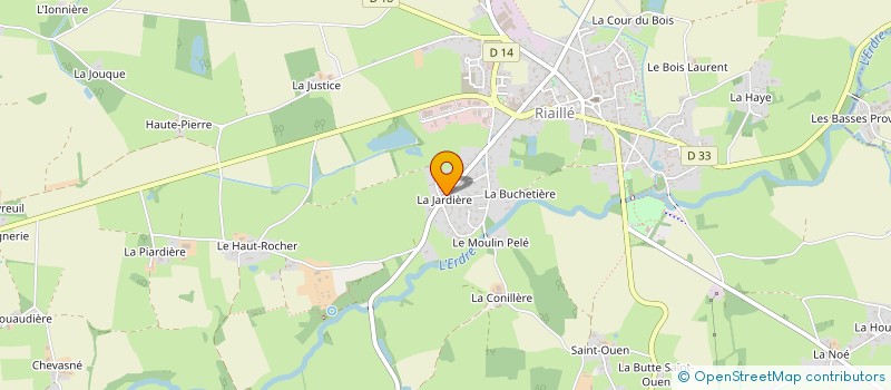 localisation de l'entreprise BLANDEAU THIERRY SARL  RIAILLE