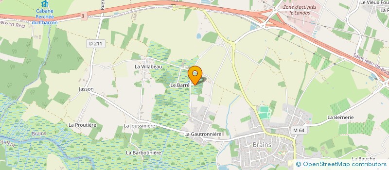 localisation de l'entreprise BLANDIN BERTRAND à BRAINS