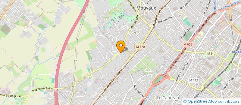 localisation de l'entreprise BLANDINE OLIVIER PIETTRE INVESTISSEMENT  MARCQ-EN-BARUL