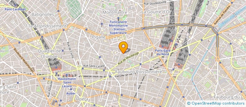 localisation de l'entreprise BLANDINE PUVILLAND COMMUNICATION  PARIS