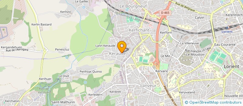localisation de l'entreprise BLANDOL à PLOEMEUR