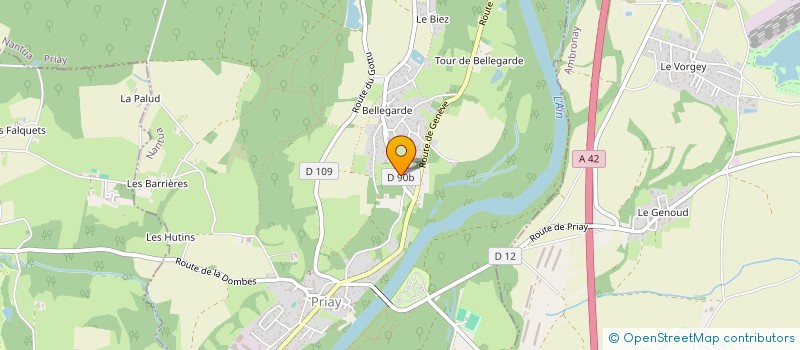 localisation de l'entreprise BLANDON & CO  PRIAY