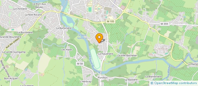 localisation de l'entreprise BLANGUEN  VERTOU