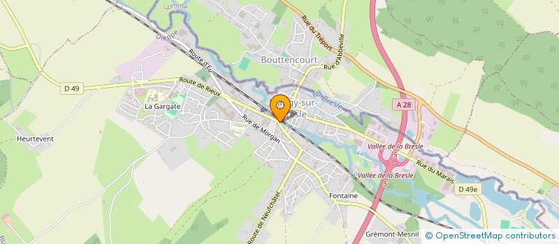 localisation de l'entreprise BLANGY ASSSISTANCE  BLANGY-SUR-BRESLE