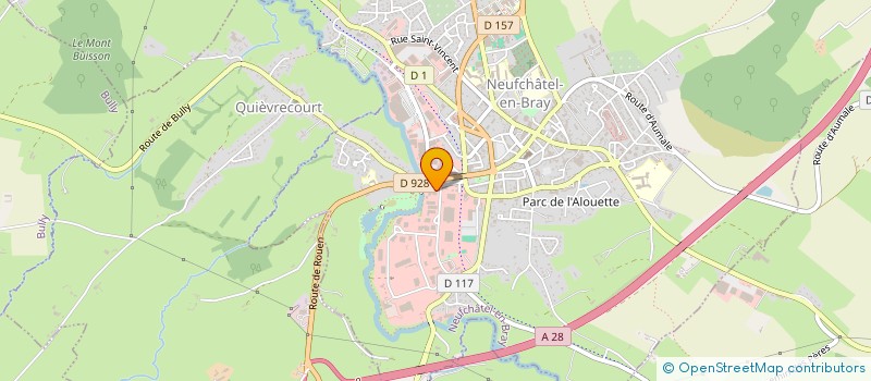 localisation de l'entreprise BLANGYVET  NEUFCHATEL-EN-BRAY