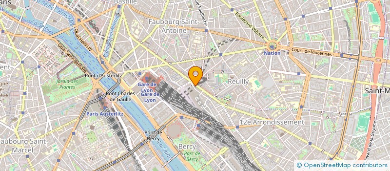 localisation de l'entreprise BLANKBOARDSPARIS  PARIS