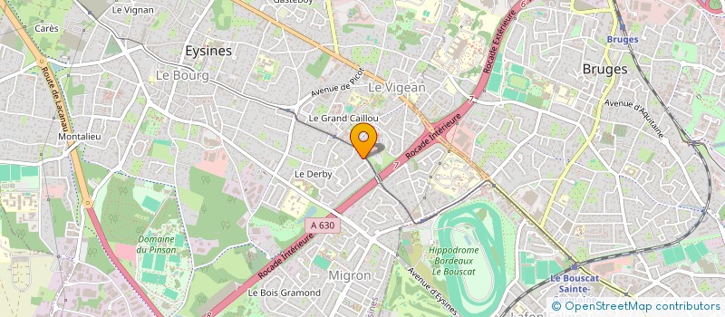 localisation de l'entreprise BLANKMAN  EYSINES