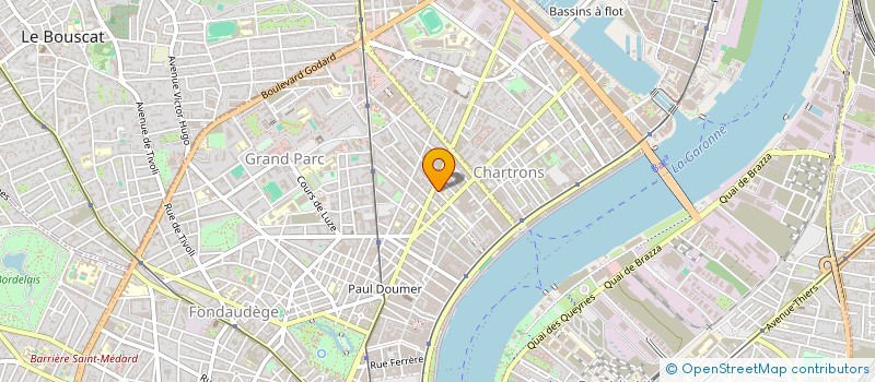 localisation de l'entreprise BLANLOEIL TRANSMISSION  BORDEAUX