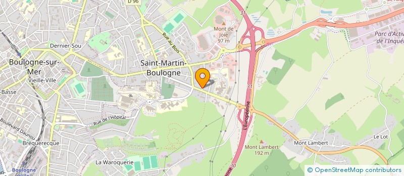 localisation de l'entreprise BLANP SAUV à SAINT-MARTIN-BOULOGNE