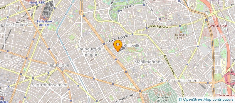 localisation de l'entreprise BLANPIED - RUBINI SARL  PARIS