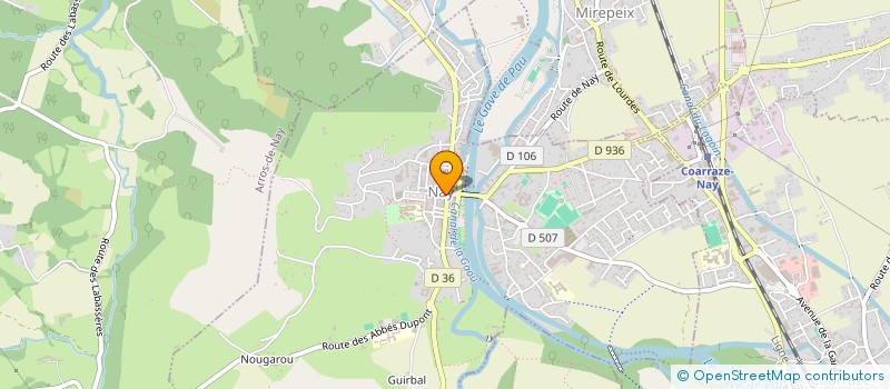 localisation de l'entreprise BLANQUEFORT SARL à NAY