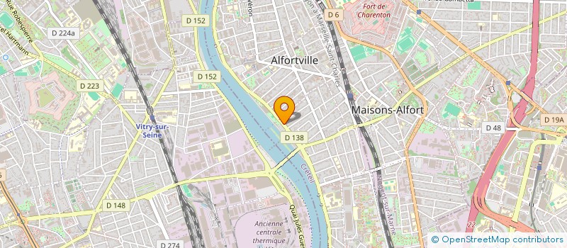 localisation de l'entreprise BLANQUI à ALFORTVILLE