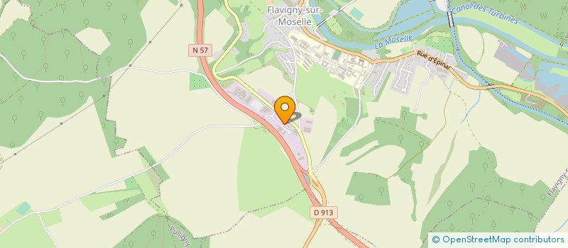 localisation de l'entreprise BLANQUIN TP à FLAVIGNY-SUR-MOSELLE