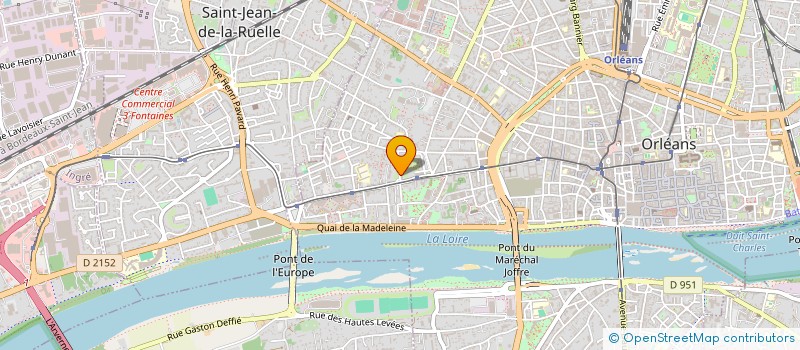 localisation de l'entreprise BLANSCIMO à ORLEANS