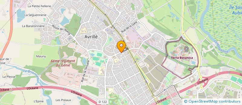 localisation de l'entreprise BLANVILLAIN BOUCAULT à AVRILLE
