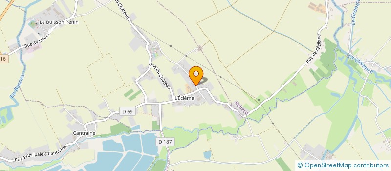 localisation de l'entreprise BLAREL DELATTRE  BUSNES