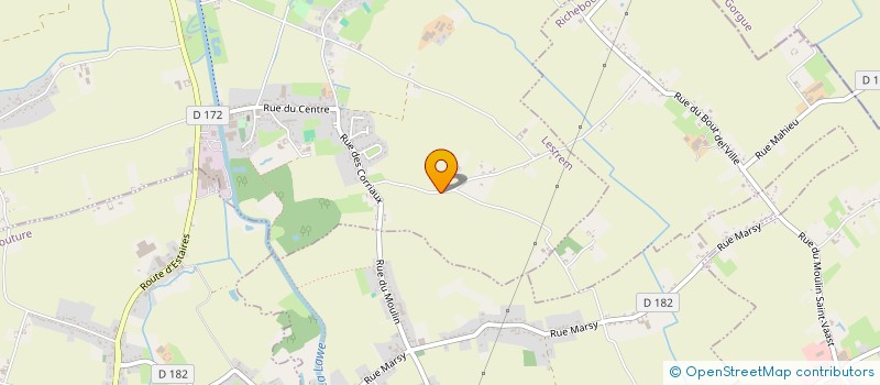 localisation de l'entreprise BLARS  LESTREM