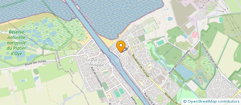localisation de l'entreprise BLAS à GRAVELINES