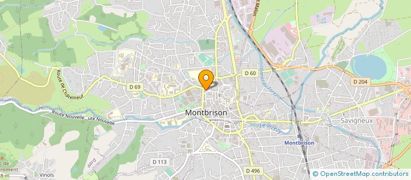 localisation de l'entreprise BLASCO NICOLAS  MONTBRISON