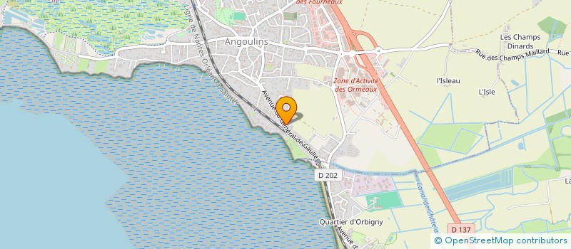 localisation de l'entreprise BLASE INVEST  ANGOULINS