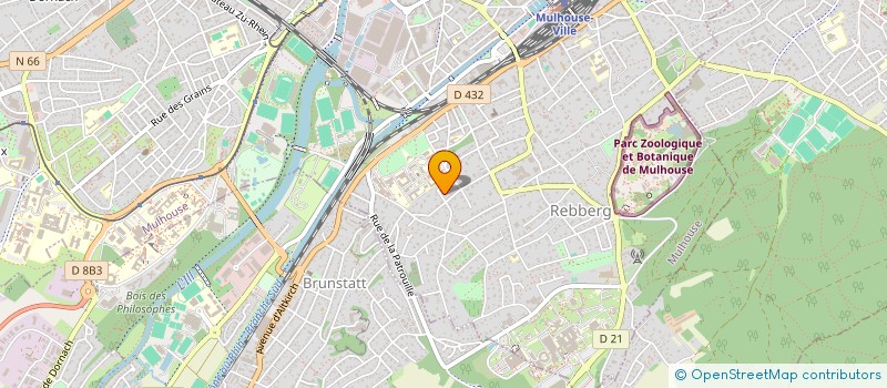 localisation de l'entreprise BLASER FRANCE à MULHOUSE