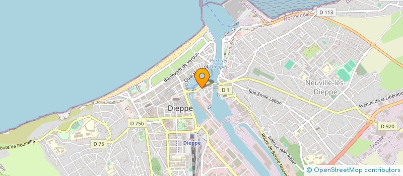 localisation de l'entreprise BLASSIEAUX à DIEPPE