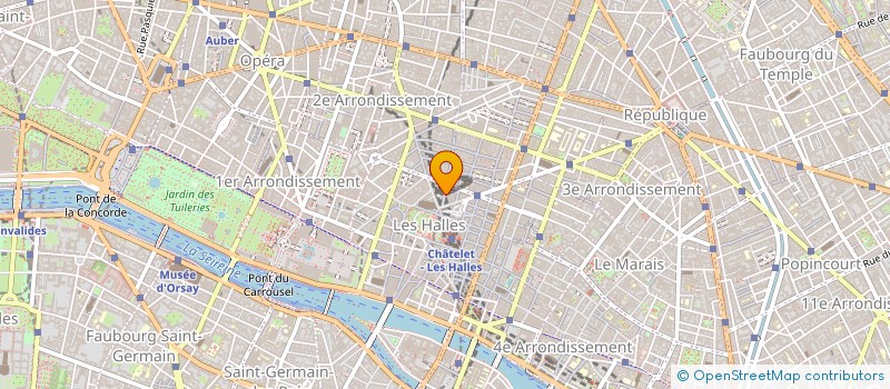 localisation de l'entreprise BLAST à PARIS