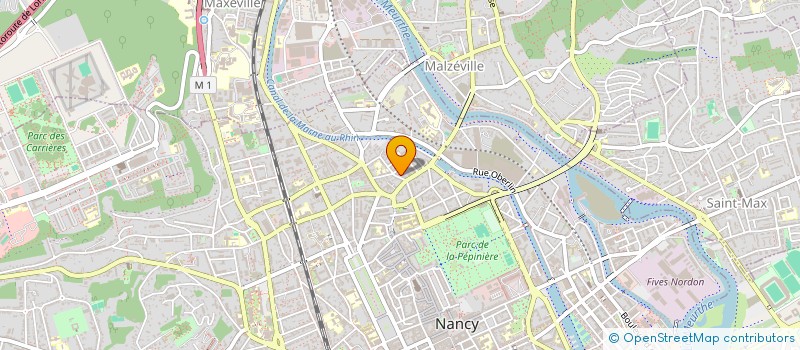 localisation de l'entreprise BLAST ARCHITECTURES  NANCY