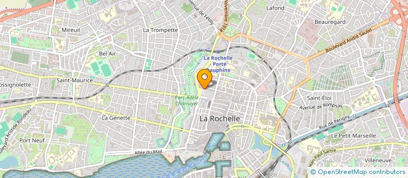 localisation de l'entreprise BLASTE  LA ROCHELLE