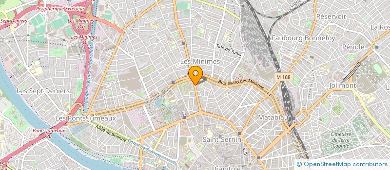 localisation de l'entreprise BLASTODICE  TOULOUSE