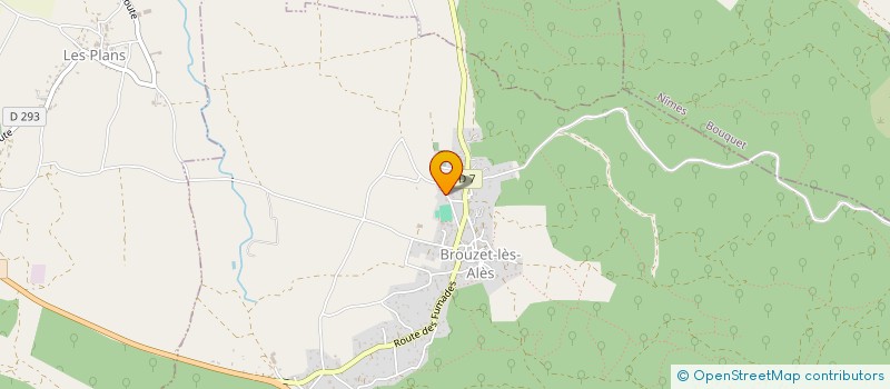 localisation de l'entreprise BLATEIRAS ENERGIES 30  BROUZET-LES-ALES