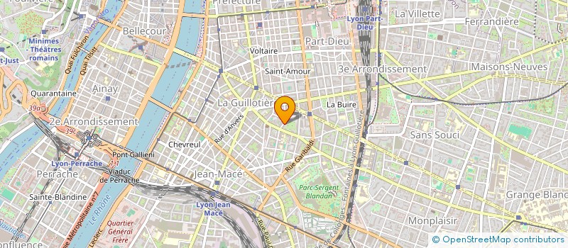 localisation de l'entreprise BLATES.COM  LYON